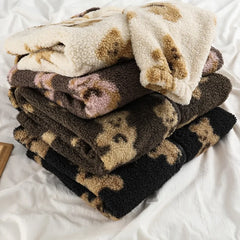 Hooded Sweatshirts Hip Hop Bear Print